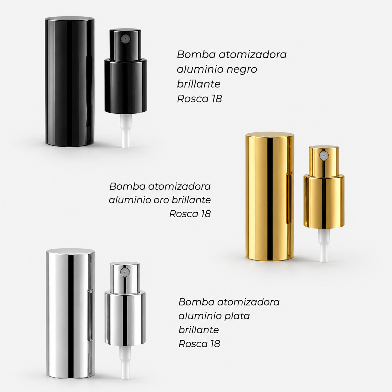 Bomba aluminio