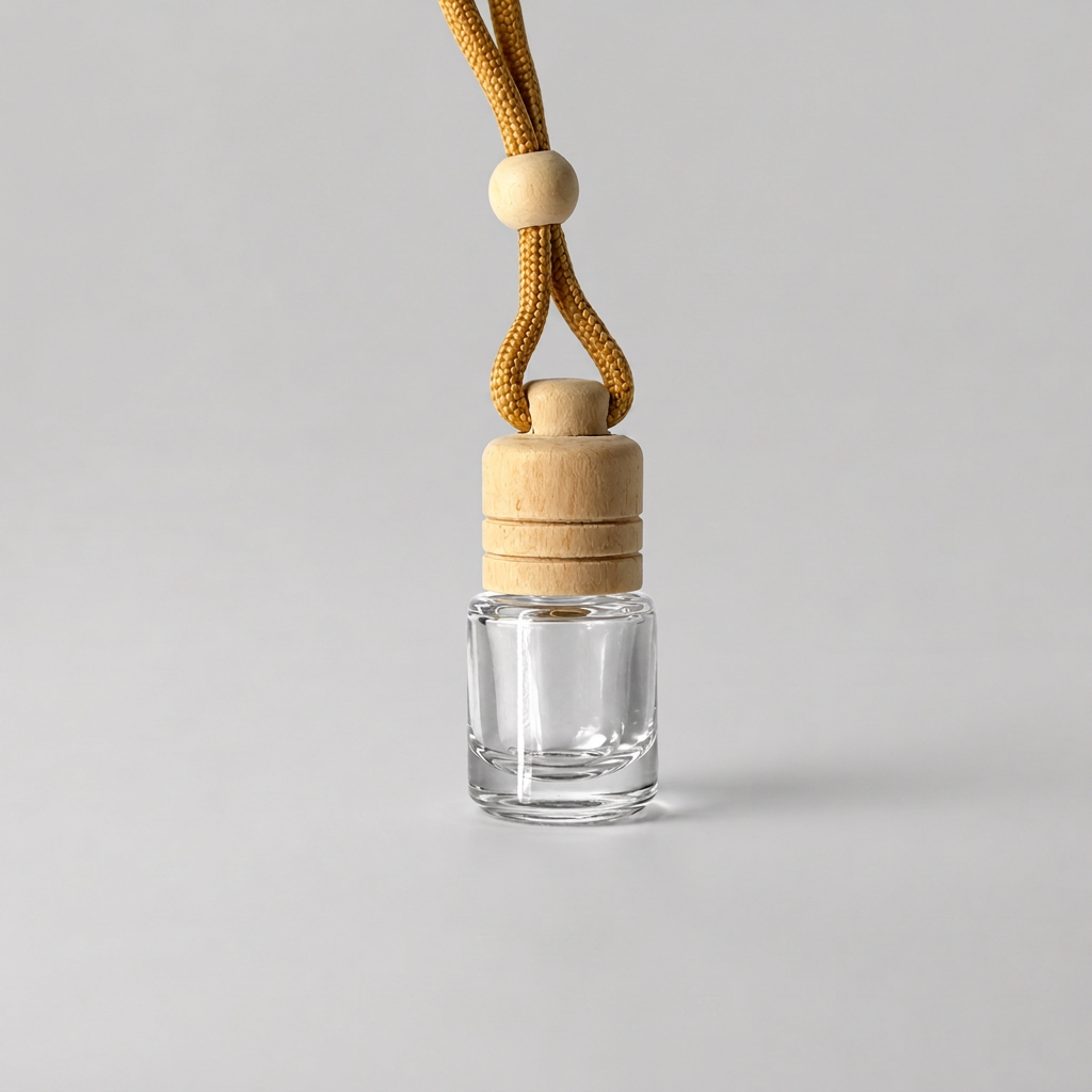 Frasco Difusor 5 ml con tapa y cordón