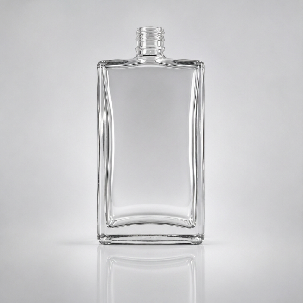 Frasco Flat 100 ml rosca 18